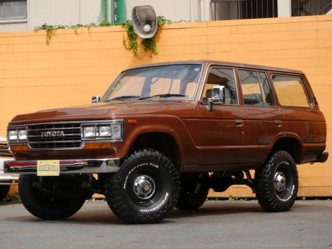 ランクル６０ ＧＸ ＦＪ６２Ｖ　ガソリン×５速マニュアル　カッパ―ブラウンメタリック